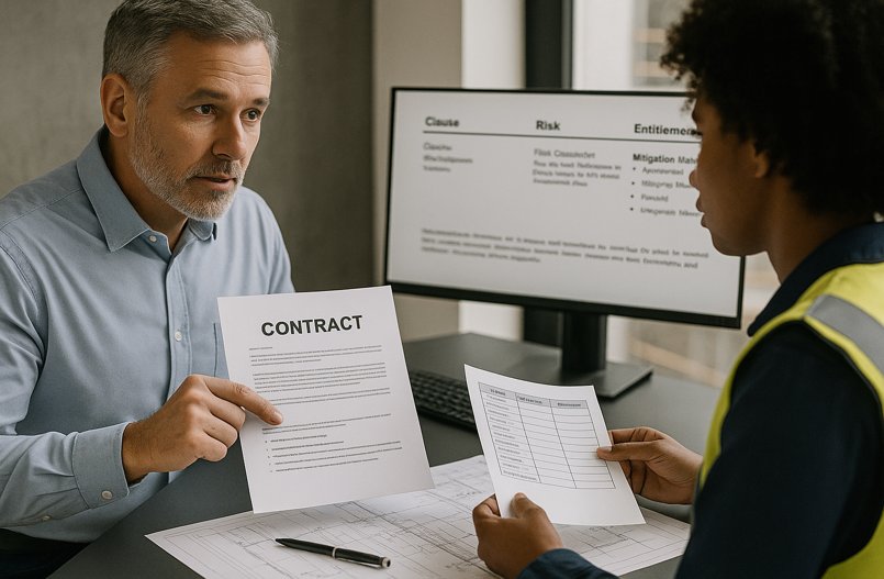 Contract Services Reviewing contract compliance under NEC terms